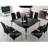 供應(yīng)餐廳餐桌、客廳餐臺(tái)、玻璃餐桌、玻璃參天