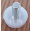 M6M8白色塑料家具底部調節腳,家具桌椅支撐腳墊