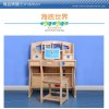 松堡王國 北歐松木學習桌 青少年兒童環保家具兒童房