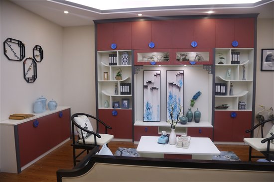 新中式水墨丹青-電視柜 新中式水墨丹青-電視柜